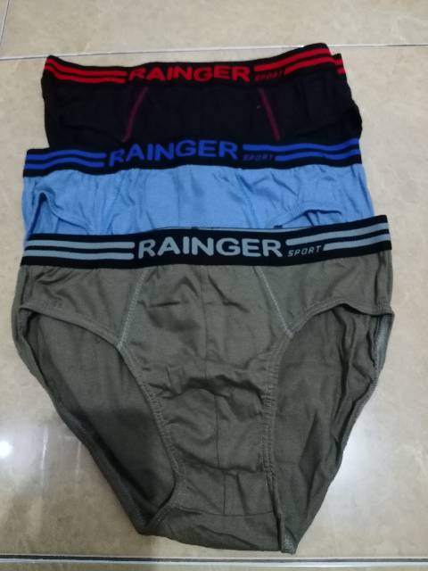 Celana Dalam Pria Rainger / Brief Sport 3 Pcs