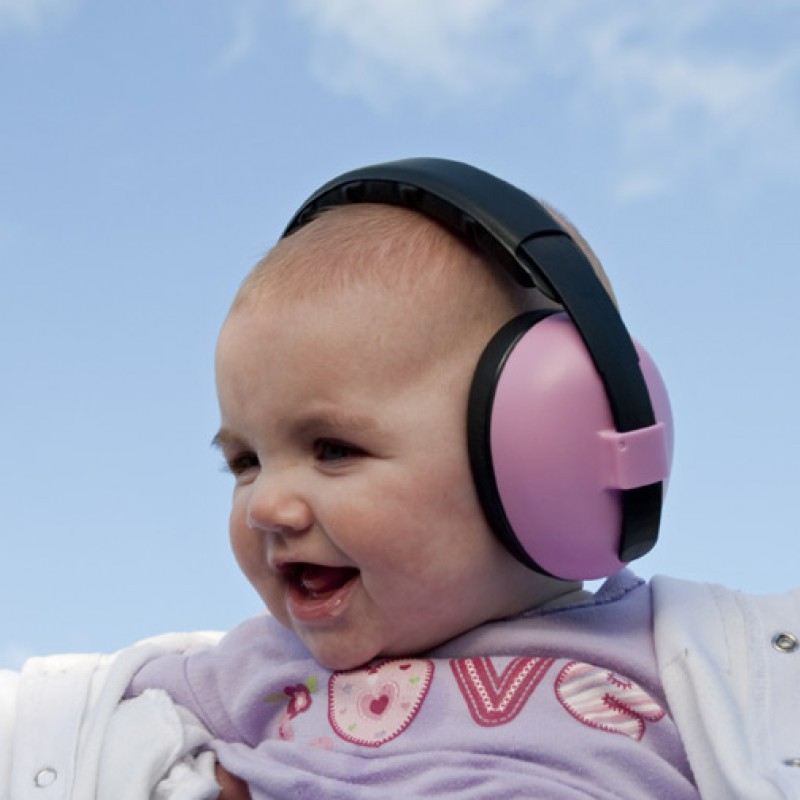 Banz Mini Baby Earmuff - Pink