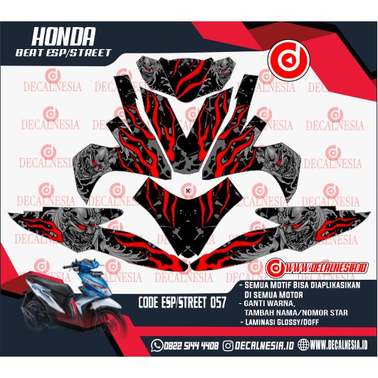 Stiker Beat ESP/Decal Beat Street/Stiker Beat Street/Decal Beat ESP Full Body