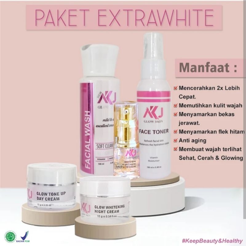 Paket Extrawhite AKJ Glow Skin