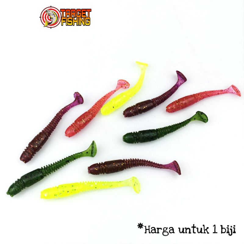 Softlure UL Paddle Tail 6CM (harga 1pcs)