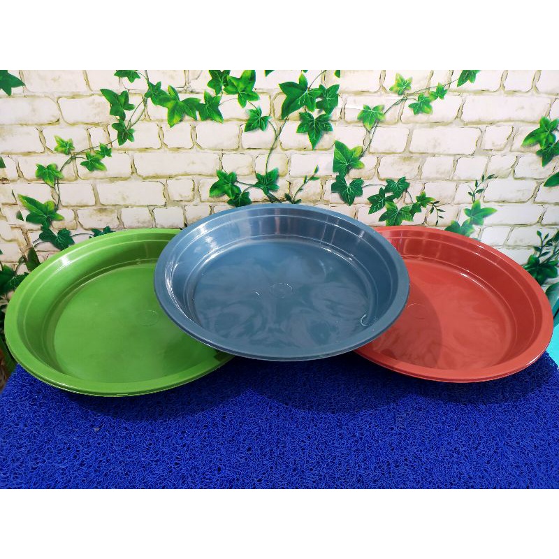 nampan bulat 30 (29cm) / Wadah saji / Tempat saji makanan minuman / Nampan plastik