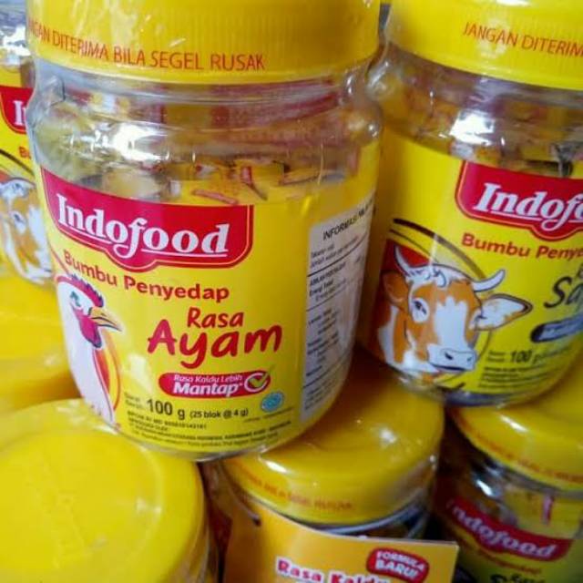 

Indofood Kaldu Blok Ayam atau Sapi