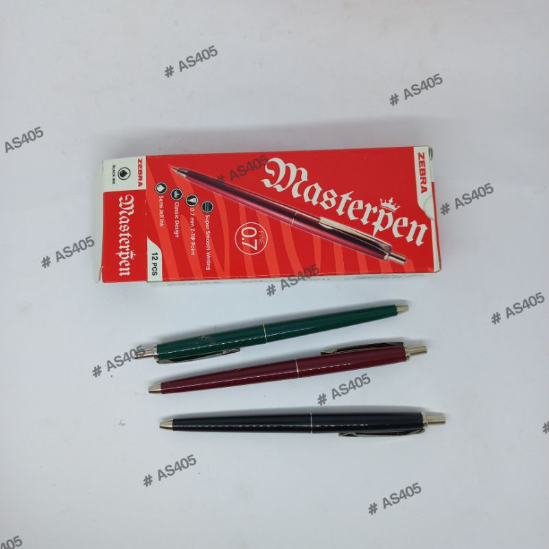 

Bolpen Murah / Pen / Pulpen Masterpen ZEBRA 12 pcs