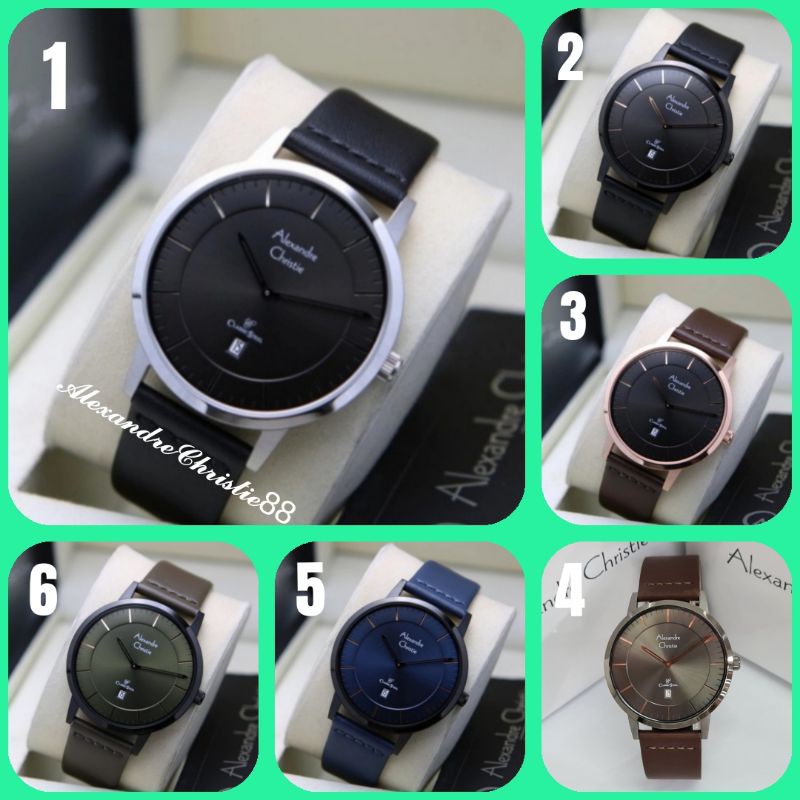Jam Tangan Pria Alexandre Christie 8639 AC 8639 | Original