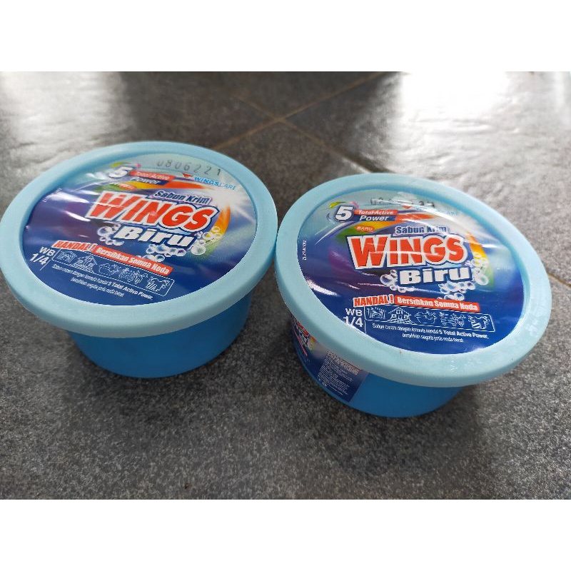 WINGS BIRU 1/4 POT 190GR