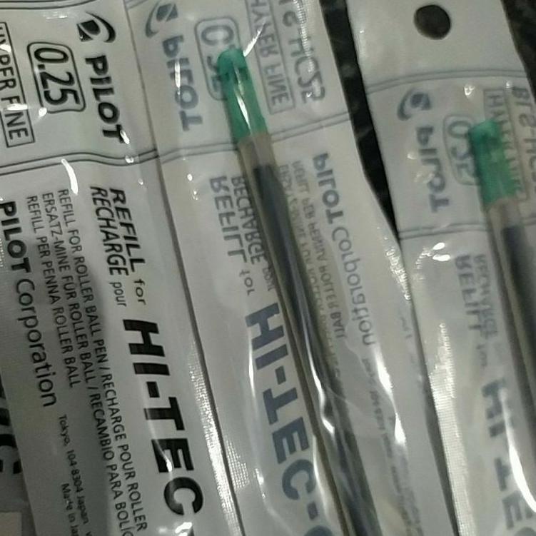 

[KODE PRODUK BKNVN6181] refill Hitec pilot 0.3 0.4 0.25 mm pen makna hitam dan biru refill hi tech pilot satuan isi ulang hi tech