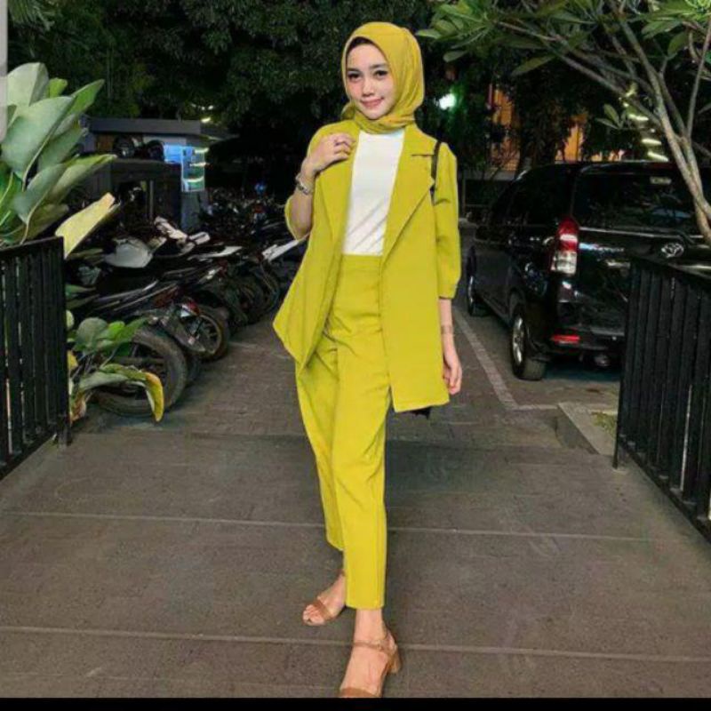 One Set Blazer Long Pants 2in1 1688