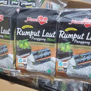RUMPUT LAUT MAMA SUKA ORIGINAL/PEDAS/SAPI PANGGANG/ SALTED EGG | Shopee