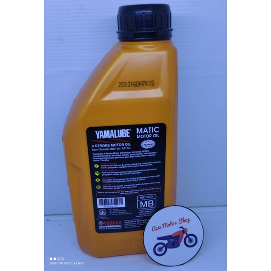 OLI MOTOR YAMAHA MATIC YAMALUBE MATIC 800ML