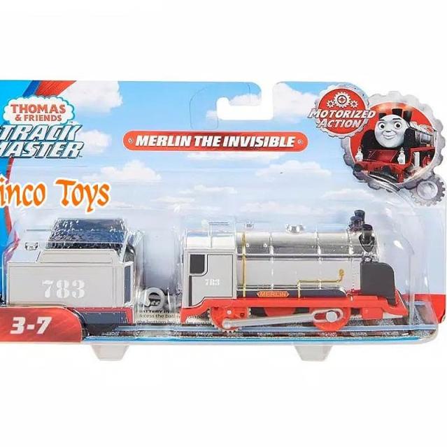 ✯➻ MERLIN THE INVISIBLE Thomas and Friends TRACK MASTER MOTORIZED ★★ ID7