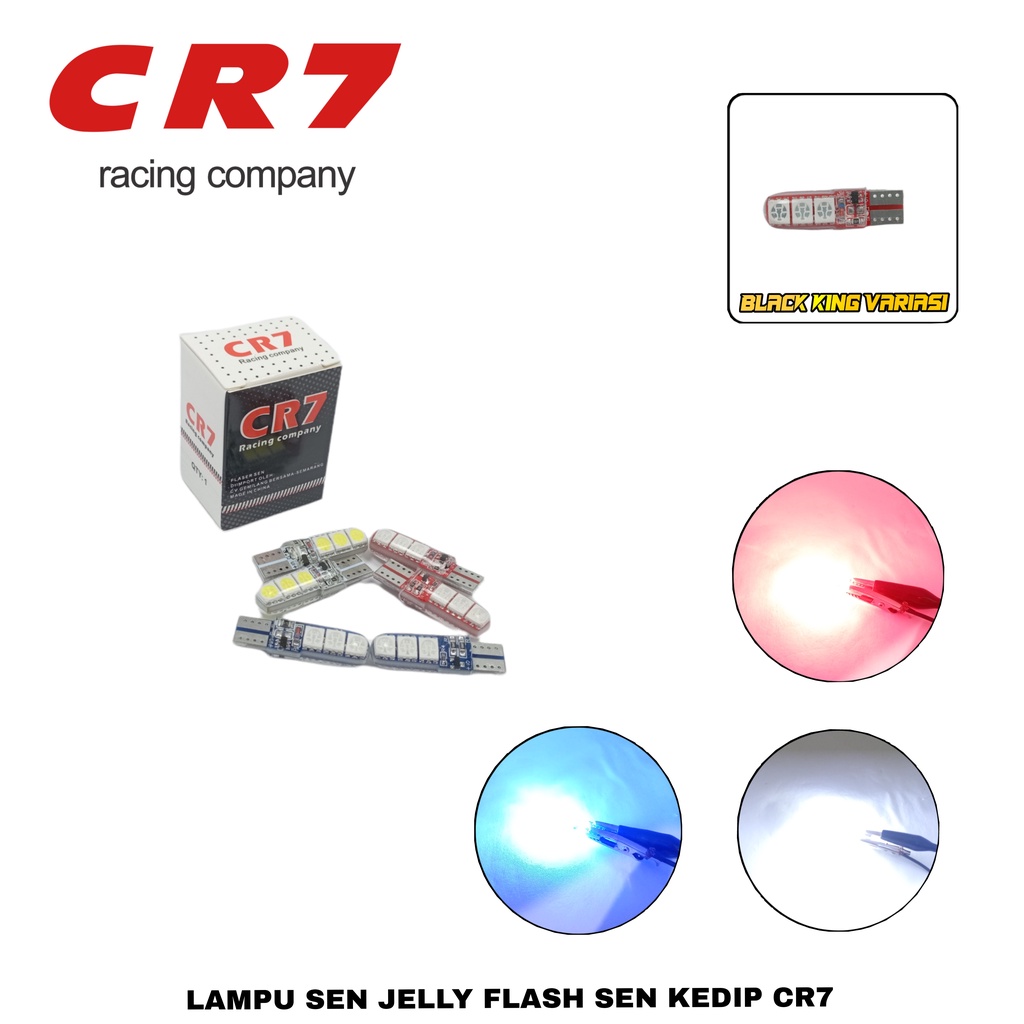 Harga Promo Lampu Sen Colok Jelly Flash Kedip 6 Mata / Lampu Sein Jelly Kedip T10 Bohlam Sein Jelly 6 Mata Kedip Flash