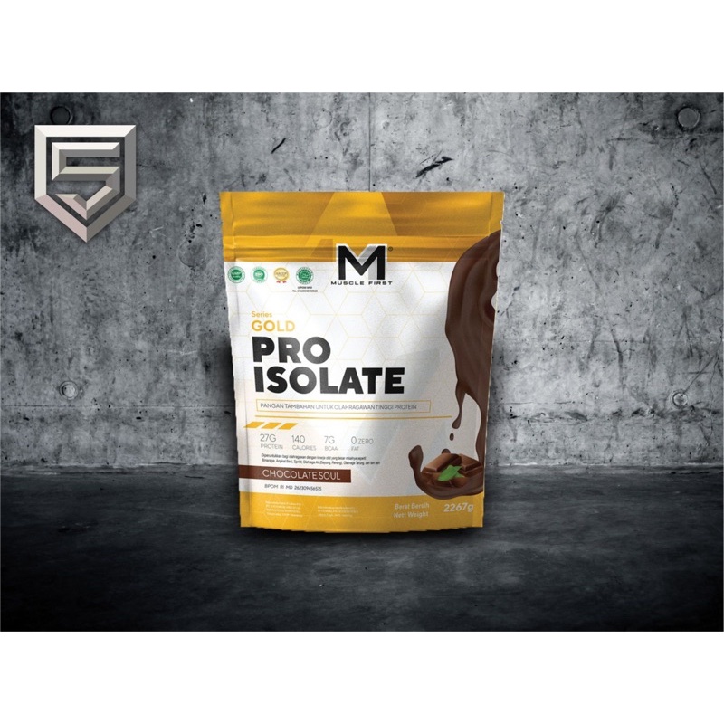 MUSCLE FIRST PRO ISOLATE 5LB 5 LB 5LBS 5 LBS WHEY PROTEIN ISOLATE