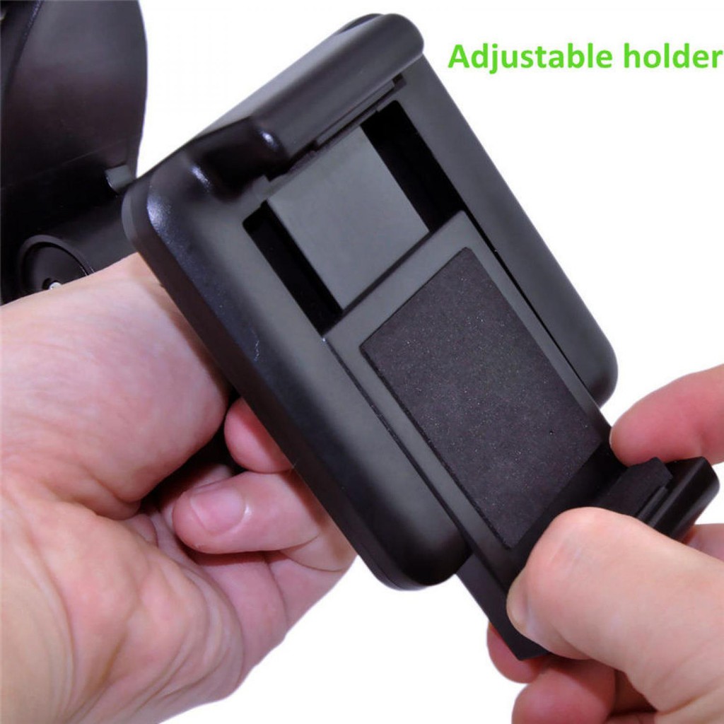 Powstro Universal Smartphone Car Holder Sun Visor 360 degree - XMX01 ( Mughnii )