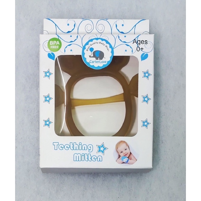 Gelang Teether Gigitan Bayi Silicon Lembut BPA Free Kemasan Kotak