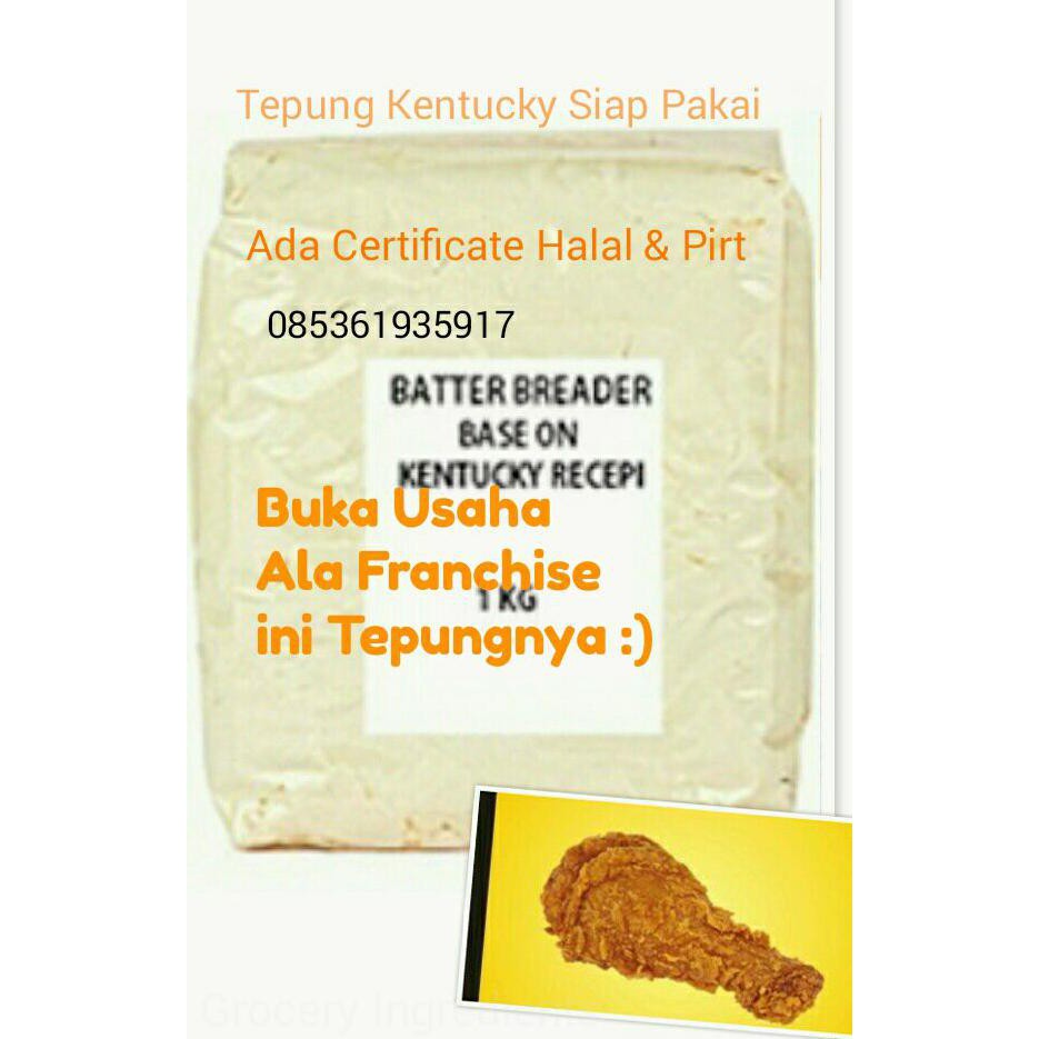 

PROMO Fried Chicken / Tepung kentuky TP285