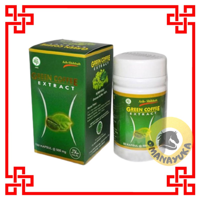 

Green Coffee Extract 60 kapsul | Kopi Diet, Pembakar Lemak, Kolesterol ( Susut Lemak )