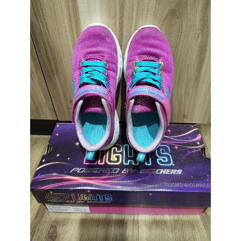 sepatu anak perempuan Skechers preloved