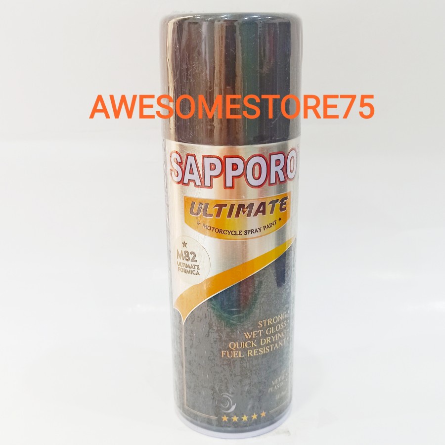 SAPPORO ULTIMATE M82 ULTIMATE FORMICA Semi Chrome Velg Cat Semprot