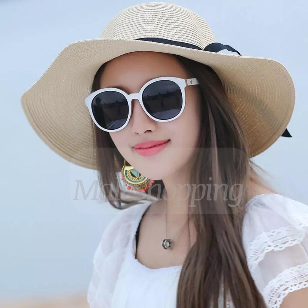 (COD) Kacamata Hitam Korean Fashion Kacamata Anti UV Sunglasses MALLSHOPPING