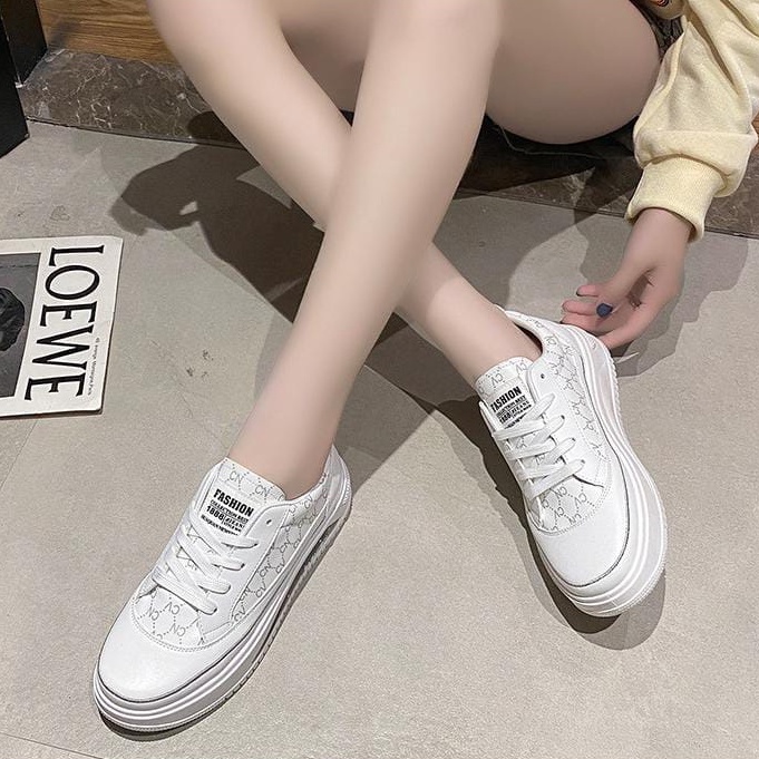 TBIG [COD] Sepatu Sekolah Sneakers Import Shoes FASHIONCN Wanita Sepatu Korea Style Sekolah Kuliah