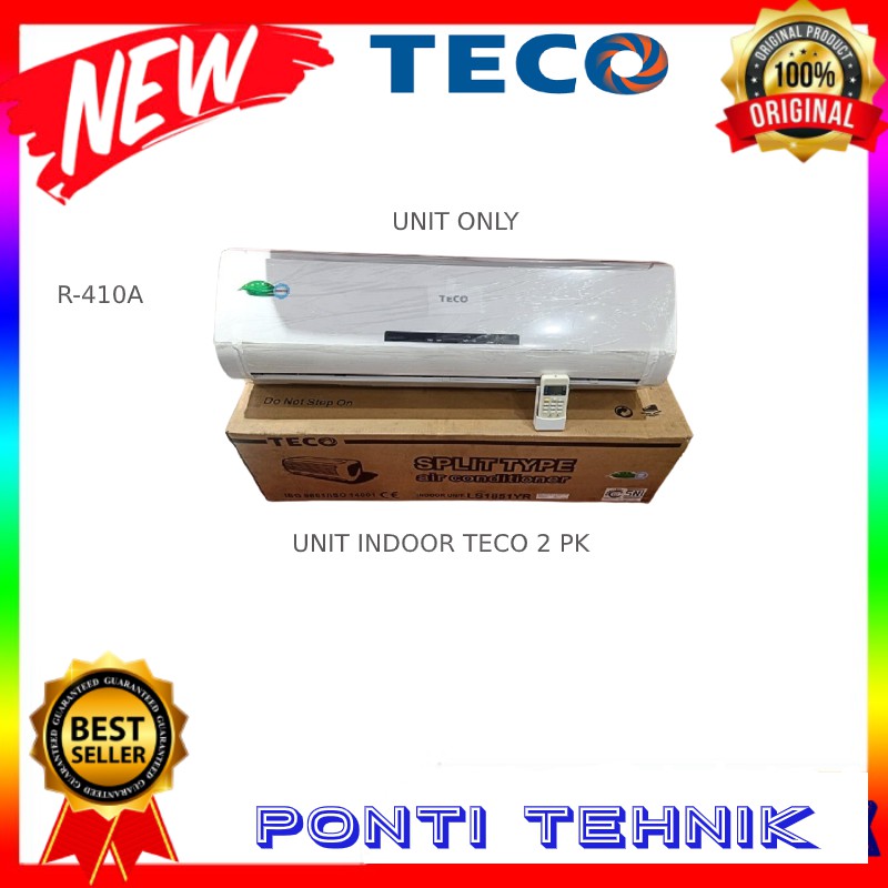 AC UNIT INDOOR TECO-2 PK UNIT ONLY