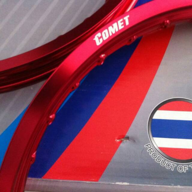 VELG COMET Ring 17 Warna Merah, ., Ukuran 140