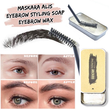 DB Pembentuk Alis Eyebrow Wax Alis Brow Styling Soap Eyebrow Styling Soap Eyebrow Maskara Alis