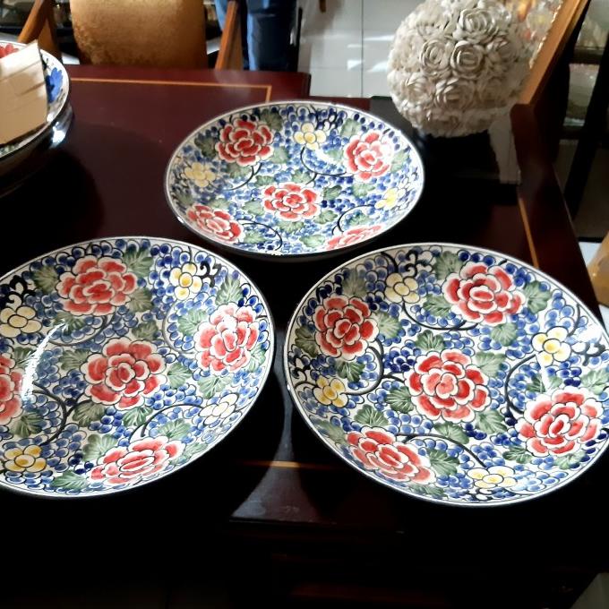 Open DS] Piring Hias motif Batik Klasik