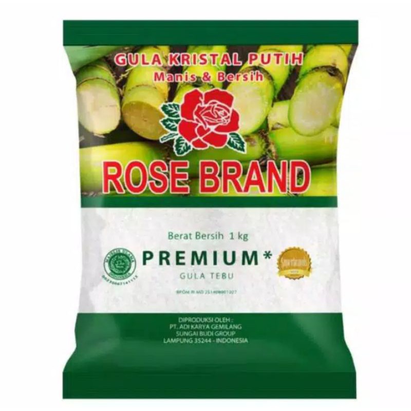 

Gula Pasir Rose Brand Premium 1kg