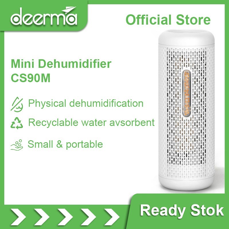 Dehumidifier Air Dryer Penyerap Lembab Lemari Baju Deerma CS-90M