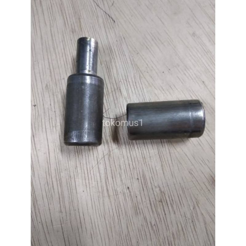 ENGSEL BUBUT PAGAR BESI 22MM HARGA PER PCS/ENGSEL BULAT