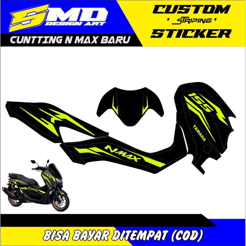 STICKER CUTTING NMAX NEW STRIPING NMAX BARU 3