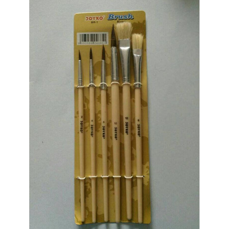 

HOT SALE Kuas cat air lukis 1 set Joyko