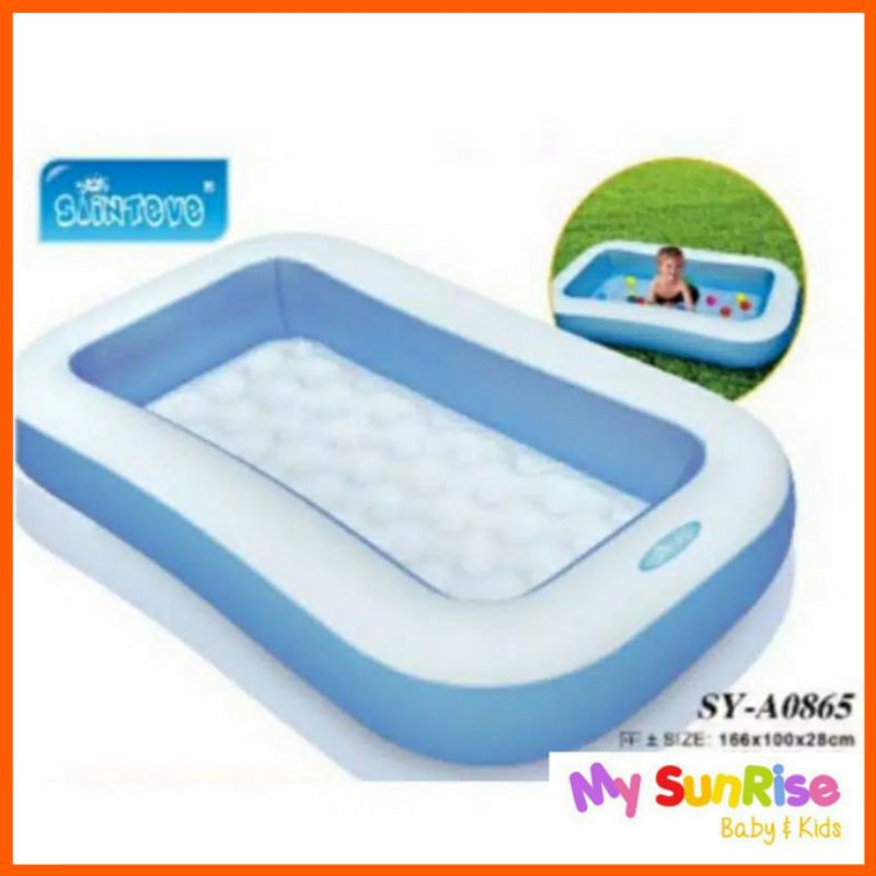 Kolam Sainteve A0865 Pool 166x100x28cm Kolam Anak