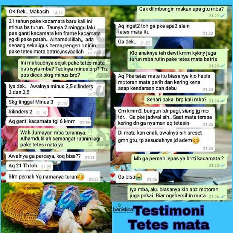 ( BISA COD ) BATRISYIA TETES MATA/ OBAT MATA MINUS /TETES MATA  MINUS/ KATARAK/ SILINDER/OBAT MATA PENURUN MINUS  HERBAL OBAT MATA MERAH GATAL KATARAK GLAUKOMA RABUN DEKAT RABUN JAUH  BINTITAN BELEKAN DLL /TETES MATA BATRISYIA