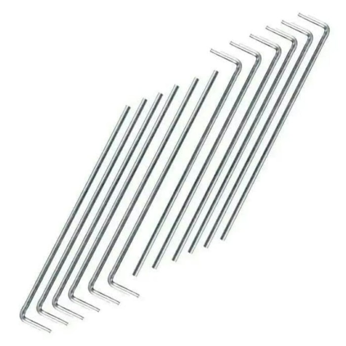 Pasak Tenda Gunung Pasak Besi Flyseet Bivak Tenda Gunung