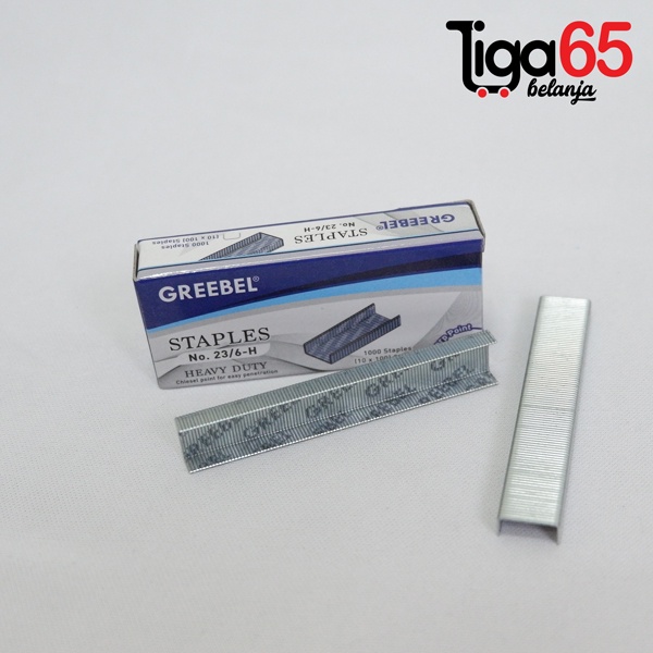 365 GREEBEL ISI STAPLES #80015 Refil / Isi Staples Steples Hekter GREEBEL