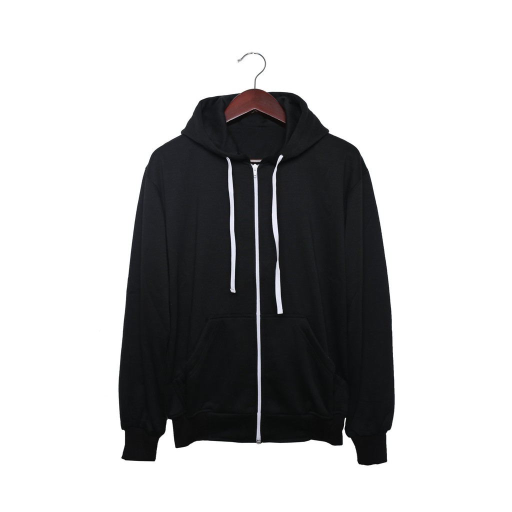 Hoodie Zipper Polos Distro Premium Resleting YKK