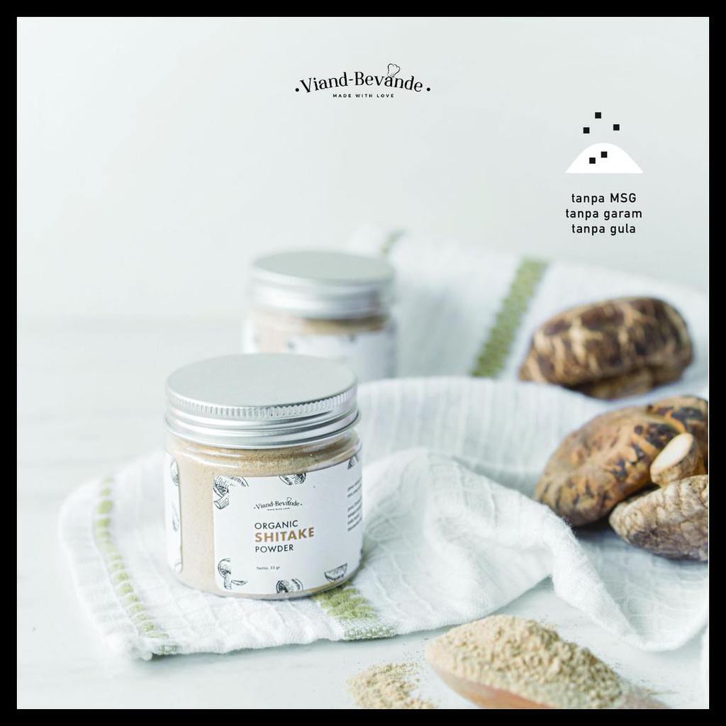 

LANGSUNG ORDER SAJA VIAND BEVANDE FOOD POWDER SHITAKE 33GR