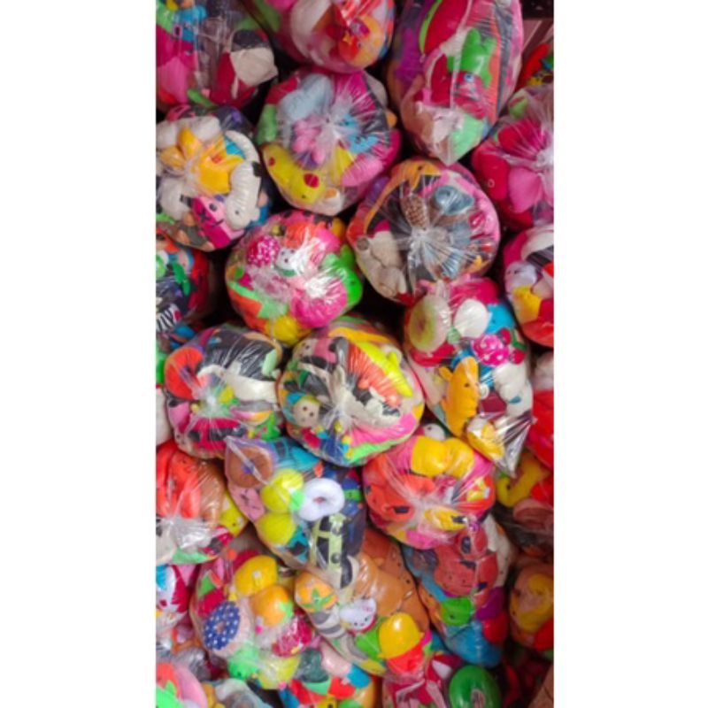 Boneka Mesin Capit 1 bal *GROSIR* Isi 100pcs