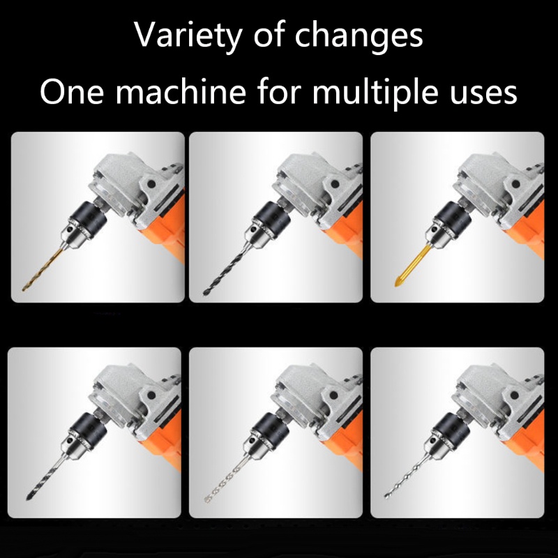 Gro Strong Power Drill Chucks Fast Change Adapter Converter Alat Adaptor Bor