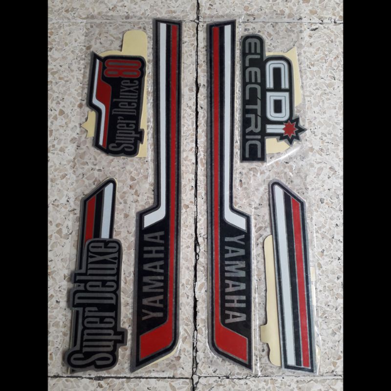 COD Striping Yamaha V80 Super Deluxe