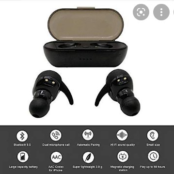 Headset Earbuds Bluetooth Wireless TWS4 TWS 4