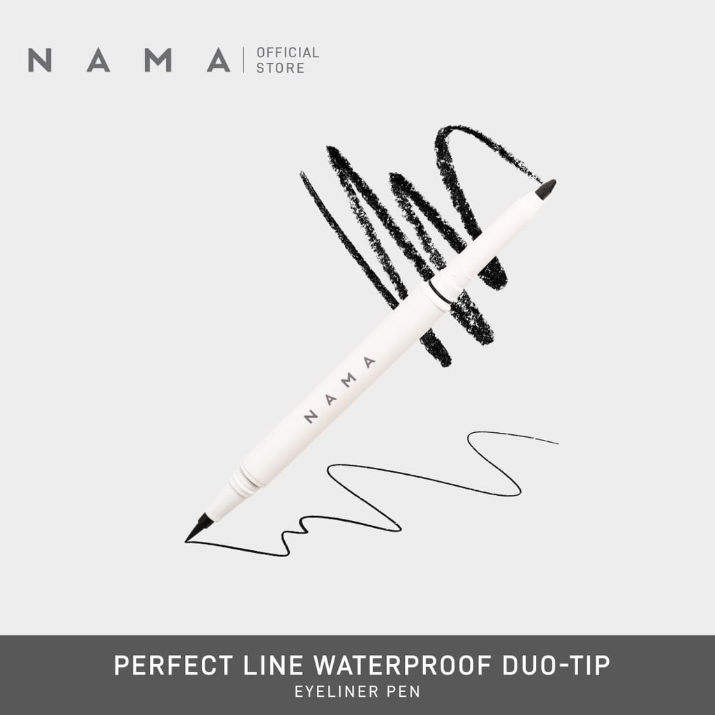 NAMA BEAUTY EYELINER PEN WATERPROOF DUO PERFECT LINE