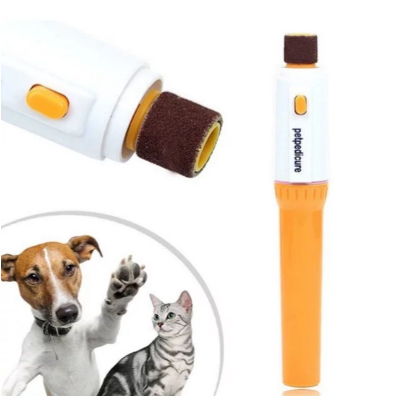 alat kikir kuku hewan elektrik alat asah kuku anjing kucing pet nail polisher electric pet pedicure set