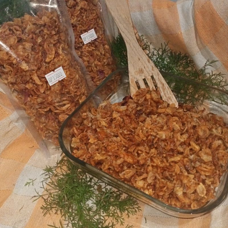 

Bawang Goreng Kriuk, Gurih Asli BREBES