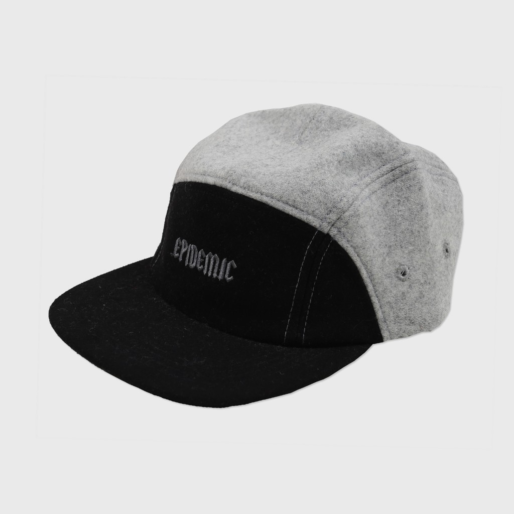 

Epidemic Misty Black Denali 5 Panel Cap