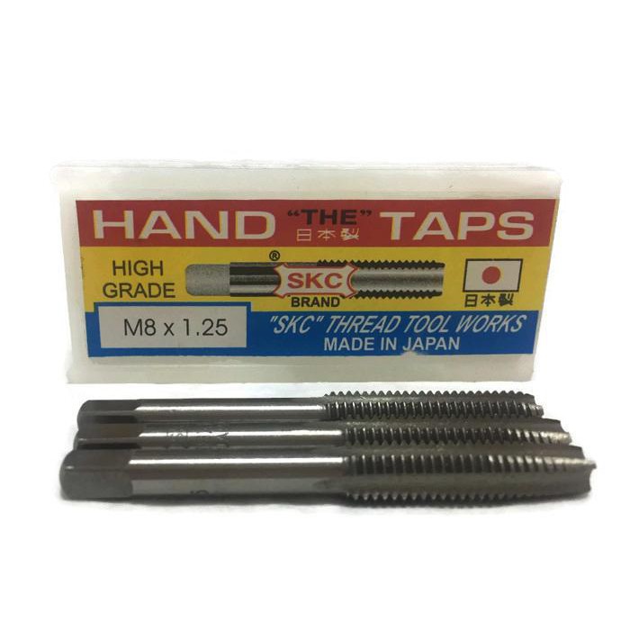 Hand Tap SKC High Grade ASLI 8x1.25 mm Set 3 Pcs