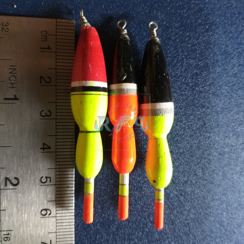 Pelampung Pancing Sukabumi Kayu Panjang 5cm